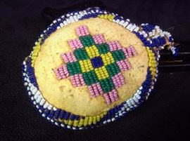 Plains Plateau Beaded Container 