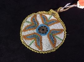 Beaded medallion