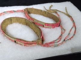 Quilled armbands with dangles