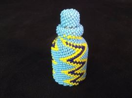 Small Paiute Beaded bottle