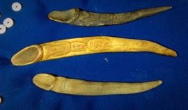 Spoons Carved Horn