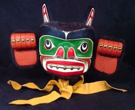 Wayne Alfred Kwakiutl Bear Mask