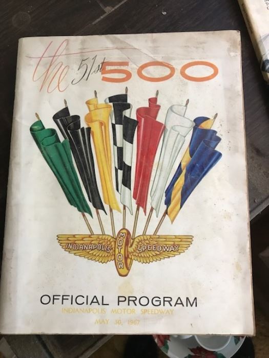 1967 Indianapolis Motor Speedway program