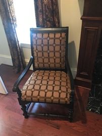 Upholstered occasional chair