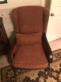 Upholstered occasional chair