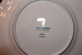Waterford Trapani china set (dinner service for 8, tea service for 12)