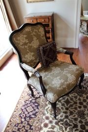 Matching upholstered occasional chair