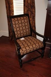 Upholstered occasional chair