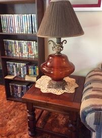 Sofa with matching love seat, coffee table with 2 matching end tables