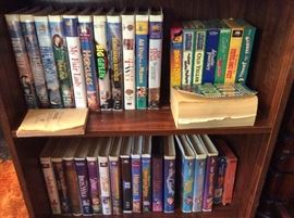 Great Collection of Disney VHS movies and others
