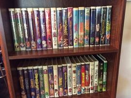 Great Collection of Disney VHS movies and others