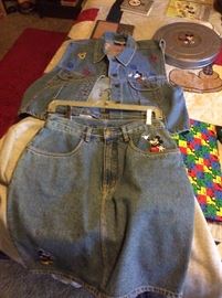 Mickey Mouse shirt and vest outfit