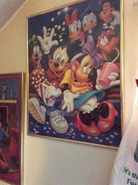 Mickey and friends print