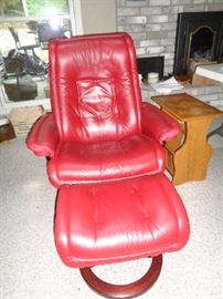 stress type chair w/ottoman