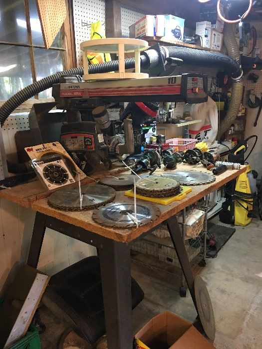 Miter/table saw, misc blades
