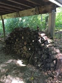 Heating wood