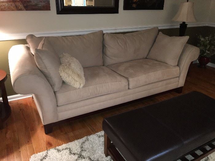 Micro fiber couch  Family Heritage Estate Sales, LLC New Jersey Estate Sales / Pennsylvania Estate Sales
