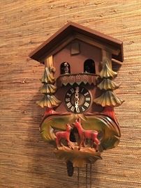 Antique Wall Hanging Coo Coo Clock. Family Heritage Estate Sales, LLC. New Jersey Estate Sales/ Pennsylvania Estate Sales. 