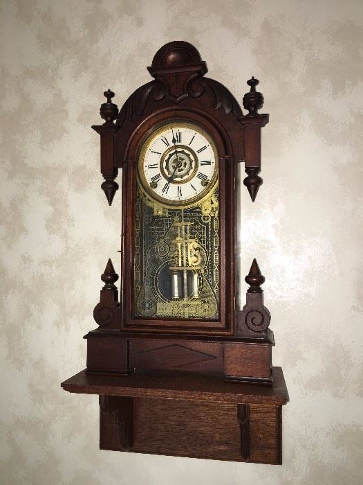 Wall Hanging Clock. Family Heritage Estate Sales, LLC. New Jersey Estate Sales/ Pennsylvania Estate Sales.

