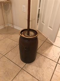 Old Butter Churn