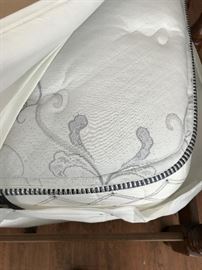 Like New Serta Pillow Top King Bed