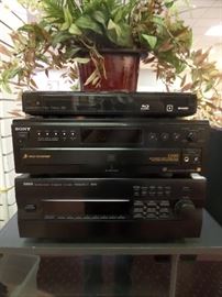 Sony 5 cd changer - Yamaha RX-V2092 receiver - Boson tower speakers and Sub - tested works great