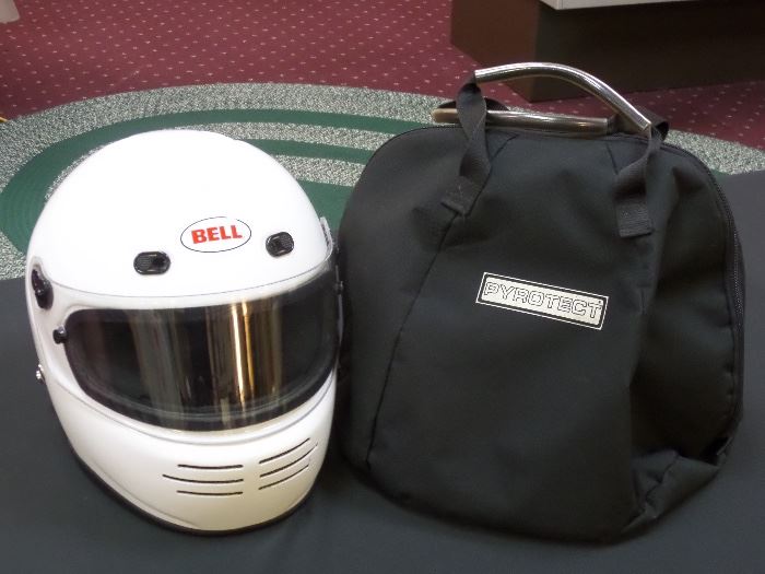 Bell racing helmet & bag