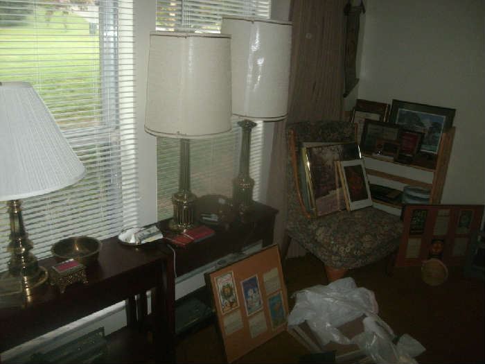 Lamps and Hall Tables