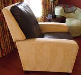LazyBoy Suede & Leather Recliner
$125