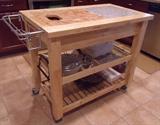 Chris & Chris Pro Chef Kitchen works station with granite top
& tons of storage! 1 year old $529 original price
$200