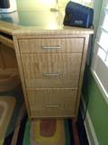 Handcrafted Pat Morrison Corner Computer/Office Desk
Solid Hardwood
Sliding CPU shelf
Articulated key board w/adjustable height
Corian top
Storage drawer
2 Sliding shelves for hardware
Hanging File Cabinet
Magnificent Piece of Craftsmanship! $2500-$3000 new
$1000
