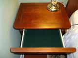 STANLEY FURNITURE King Bedroom Set:
Elegant Headboard, Footboard, Side Slats
(2) 4 drawer Nightstands
Armoire Dressing Cabinet w/ TV storage $495 set