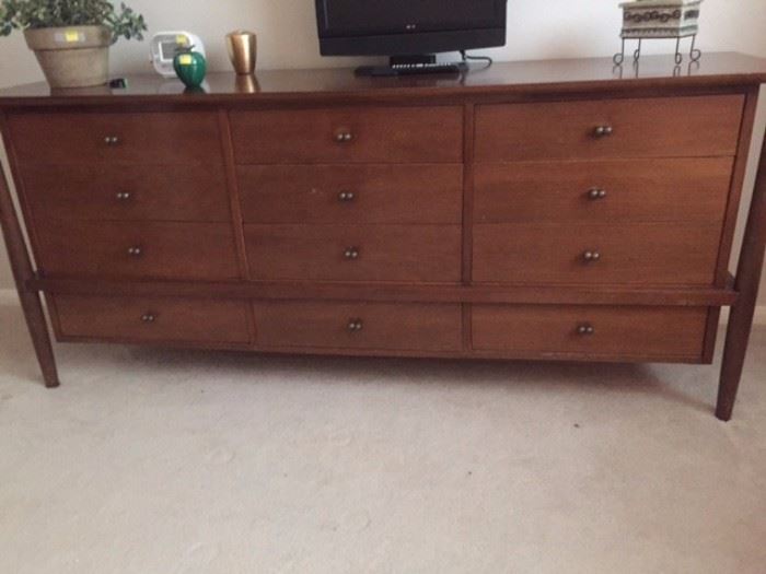 Mid - Century 12 drawer chest of drawers