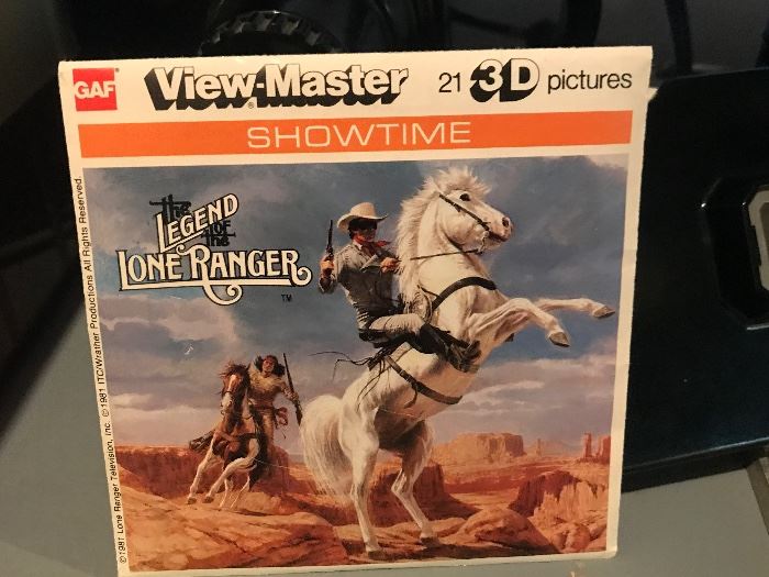 View Master reels- The Legend of the Lone Ranger