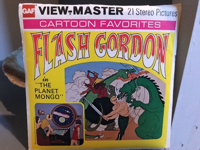 Flash Gordon View Master reels 