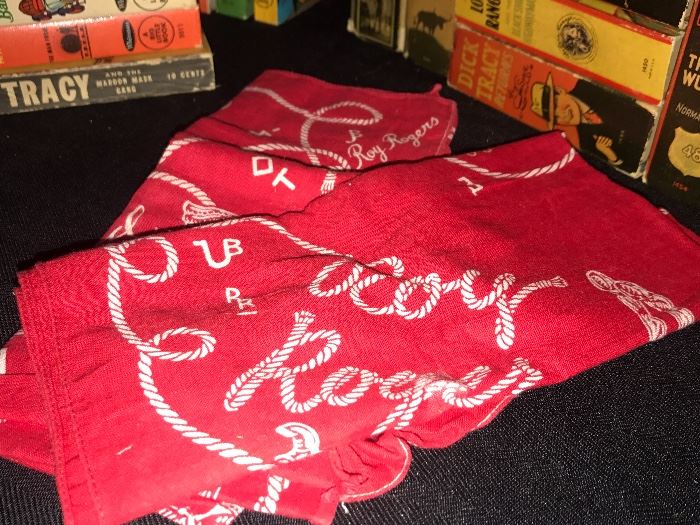 Roy Rogers vintage handkerchiefs 