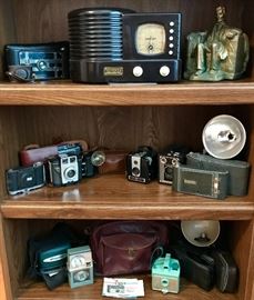 Vintage Camera Collection (Kodak, Polariod, Brownie, Etc)