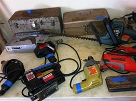 Black & Decker skill saw and drill