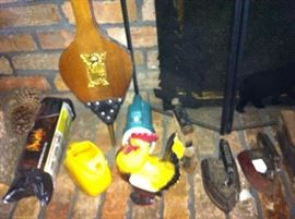 Fiesta, vintage irons, bellows