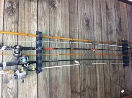 Rods 7 reels