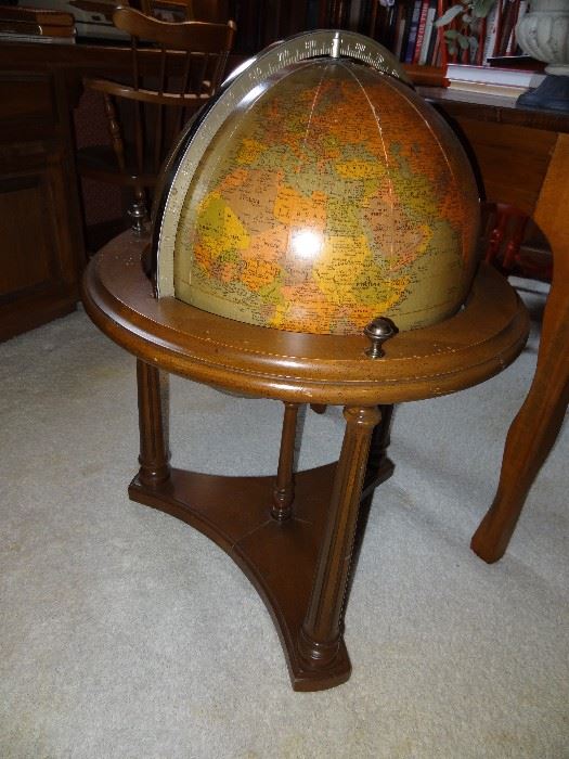 Vintage, World Globe on Stand