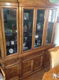 Large 4 door china cabinet