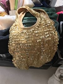 GOLD BLING BAG TO GO WITH ALL YOUR OTHER BLING!