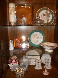 A lot of anniversary giftware.