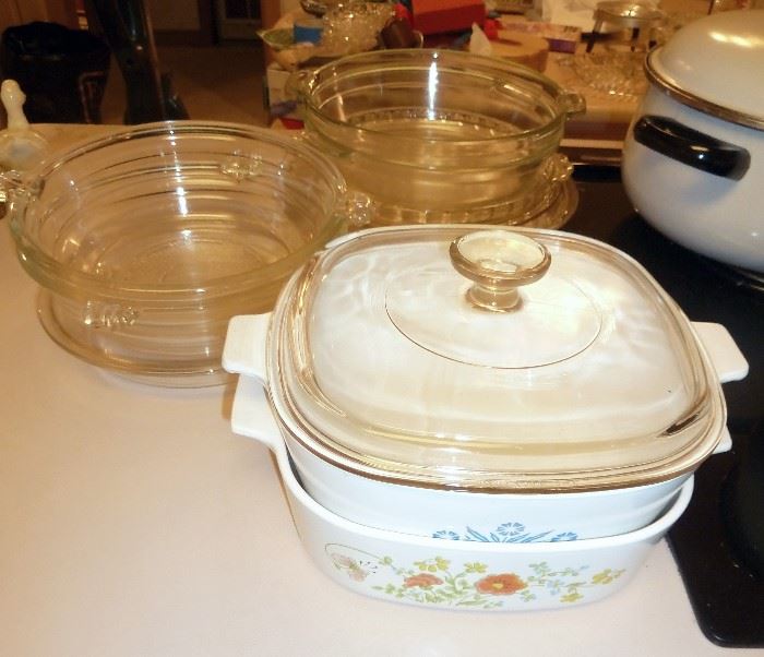 Corning Ware and Pyrex