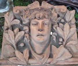 Carved stone architectural elements