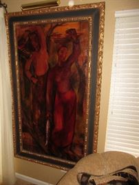 Sandor Pallay, Hungarian Artist Original Oil