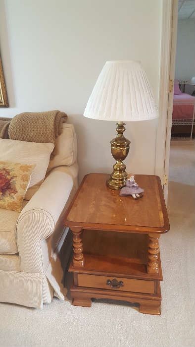 Side table with spindles  $30