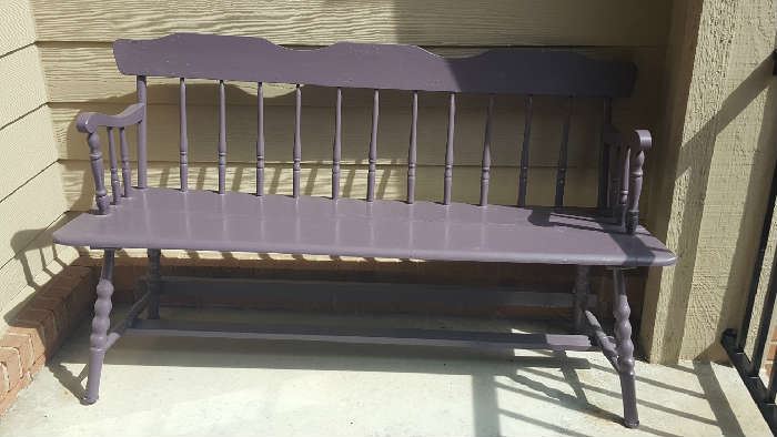 Purple bench   $40