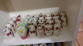 Shawnee salt and pepper shakers